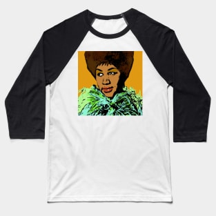 Aretha Franklin POP #3 Baseball T-Shirt